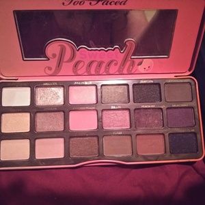 Too faced peach palette and Morphe boss bling